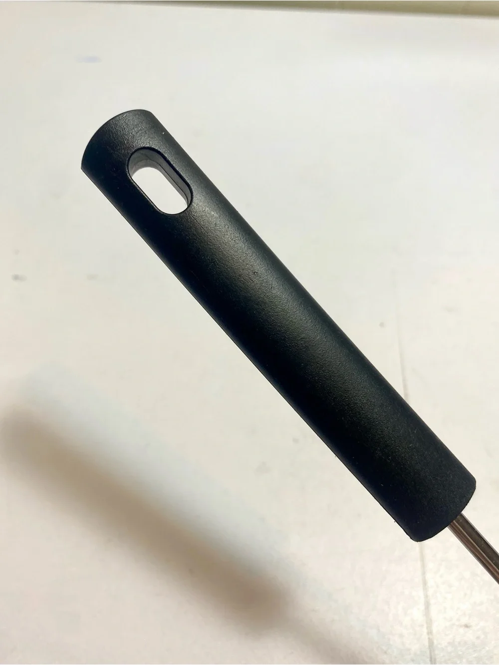 Vintage Slotted Turner Stainless Steel Black Handle Retro Kitchen
